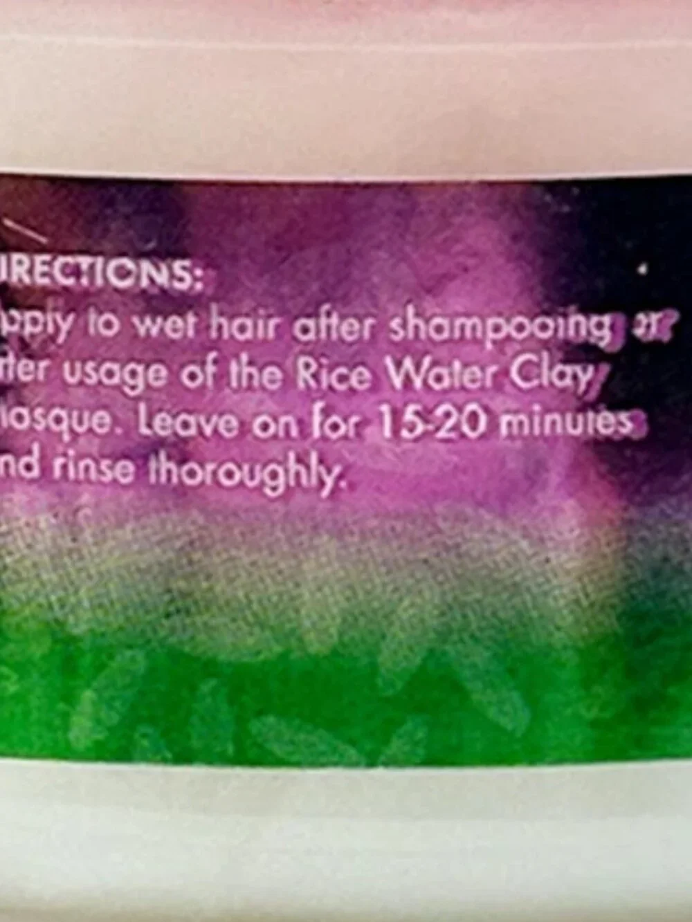 MIELLE RICE WATER & Leave hair noticeable shiny and ALOE VERA DEEP CONDITIONER